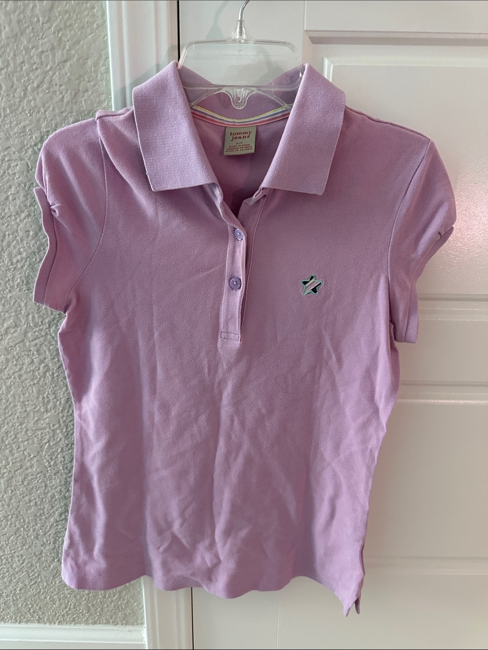 Tommy Hilfiger Lilac Girls' Polo Shirt